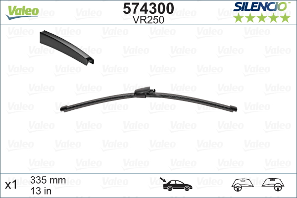 Pyyhkijänsulka VALEO 574300