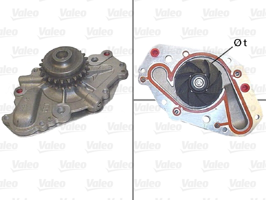 Vesipumppu VALEO 506803