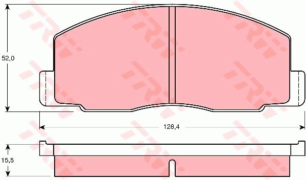 Jarrupalasarja, levyjarru TRW GDB388