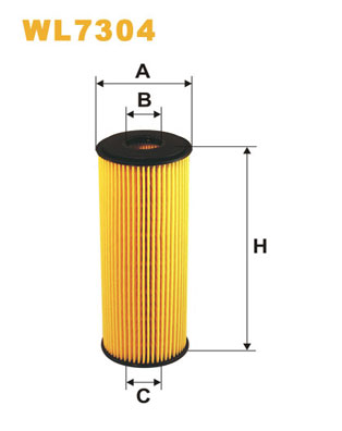 Öljynsuodatin WIX FILTERS WL7304