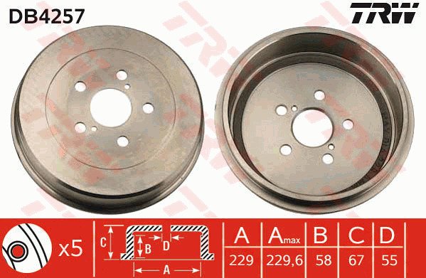 Jarrurumpu TRW DB4257