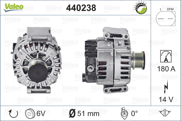 Laturi VALEO 440238