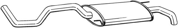 Takaäänenvaimentaja BOSAL 282-471