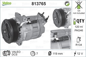 Kompressori, ilmastointilaite, NISSAN,RENAULT, 2763000Q0A, 27630-00Q0A, 8200848916, 926000373R