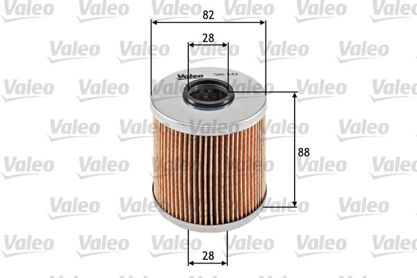 Öljynsuodatin VALEO 586543