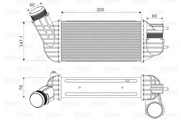 Välijäähdytin VALEO 818345