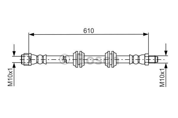Jarruletku BOSCH 1 987 481 744