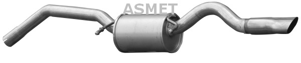 Takaäänenvaimentaja ASMET 01.058