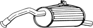 Takaäänenvaimentaja, TOYOTA PASEO Coupé, 1743011860