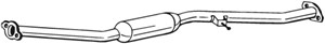 Keskiäänenvaimentaja, SUBARU IMPREZA Kombi, IMPREZA Sedan, 44200FA010, 44200FA011