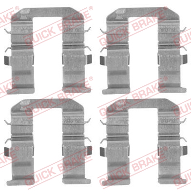 Tarvikesarja, jarrupala QUICK BRAKE 109-1758