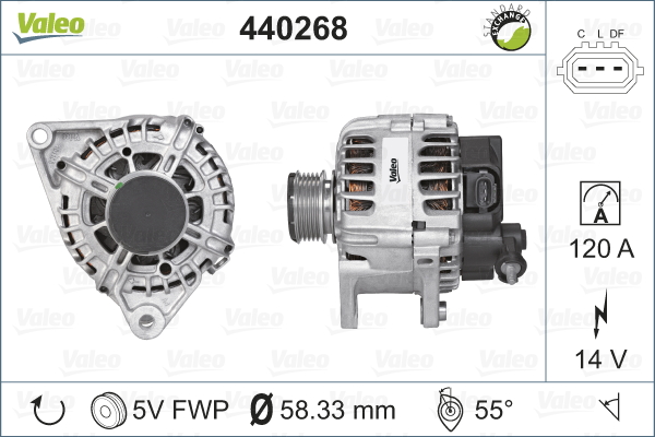 Laturi VALEO 440268