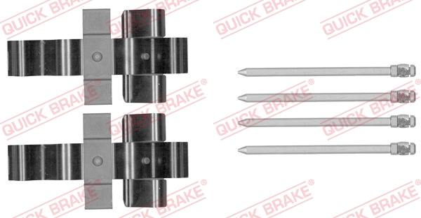 Tarvikesarja, jarrupala QUICK BRAKE 109-1852