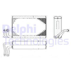 Höyrystin, ilmastointilaite DELPHI TSP0525182