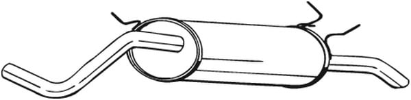 Takaäänenvaimentaja BOSAL 280-817