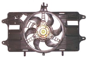 Tuuletin, moottorin jäähdytys, FIAT DOBLO Minibus, minivan, DOBLO Skåp/stor limousine, 1121302010, 11213-16010, 1121316010X2, 1J0 511 1