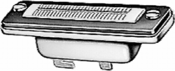 Rekisterikilven valo HELLA 2KA 001 388-097
