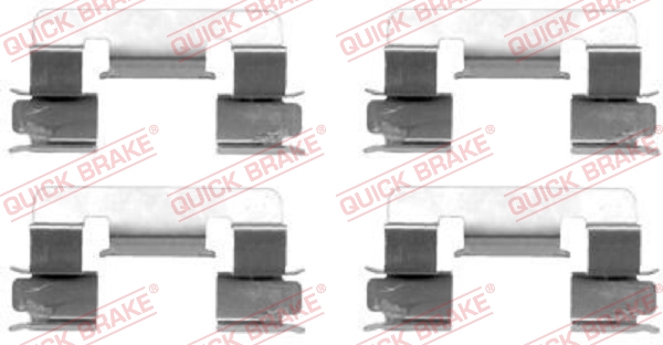 Tarvikesarja, jarrupala QUICK BRAKE 109-1293