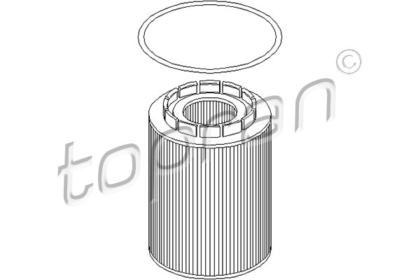 Öljynsuodatin TOPRAN 107 757