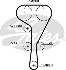 Hammashihna, NISSAN,OPEL,PROTON,RENAULT,VAUXHALL, 130284231R, 16806-00Q0F, 16806-00Q2G, 16806-00QAL, 4408392, 4412355, 4416576, 77010643