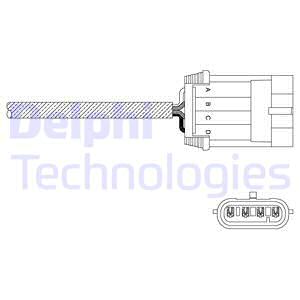 Lambdatunnistin DELPHI ES11049-12B1