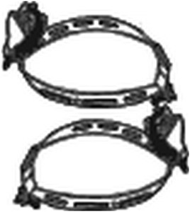 Pidike, pakoputkisto, BMW 3 [E30], 3 Cabriolet [E30], 3 Touring [E30], 18201178132, 18201707925, 18211176029, 18211178126, 18211707923