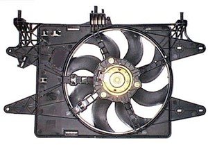 Tuuletin, moottorin jäähdytys, FIAT DOBLO Minibus, minivan, DOBLO Skåp/stor limousine, 1121364011, 11213-64040, 31320-86L00, 4 067 092,