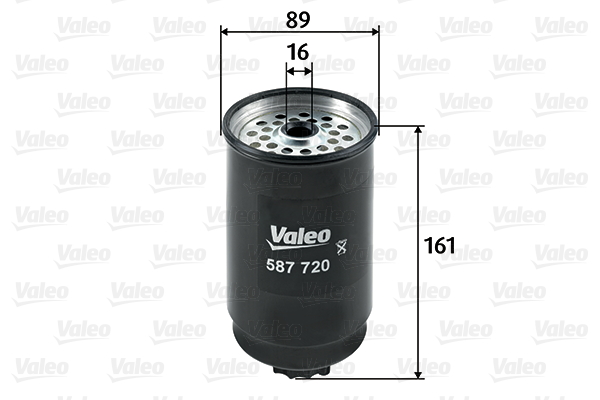 Polttoainesuodatin VALEO 587720
