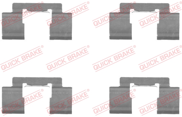 Tarvikesarja, jarrupala QUICK BRAKE 109-1732