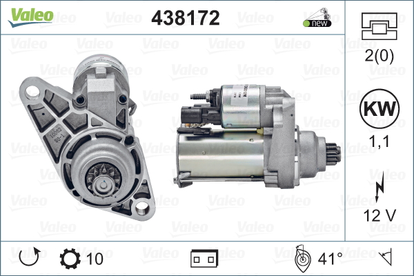 Startteri VALEO 438172