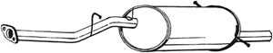 Takaäänenvaimentaja, SUBARU IMPREZA Kombi, IMPREZA Sedan, 44305FA030, 44305FA031