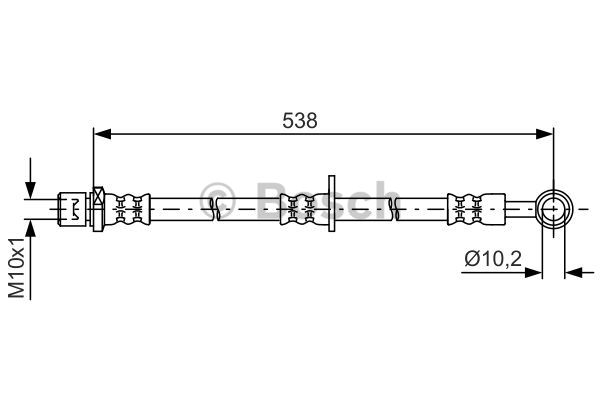 Jarruletku BOSCH 1 987 481 605
