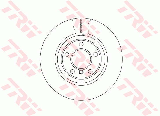Jarrulevy TRW DF6616S
