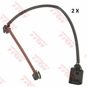 Kulumisenilmaisin, jarrupala, Etuakseli, AUDI A3 Sportback, SEAT LEON, LEON SC, LEON Skåp/halvkombi, LEON ST, LEON ST Skåp / kombi, 8J0