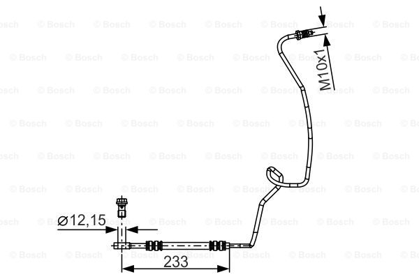 Jarruletku BOSCH 1 987 481 338
