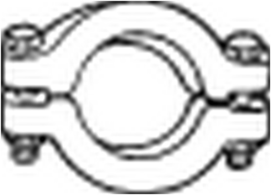 Pidike, pakoputkisto BOSAL 254-270