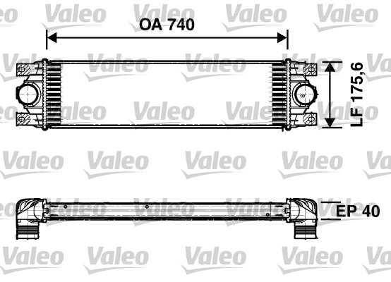 Välijäähdytin VALEO 817637