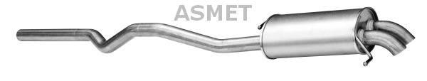 Takaäänenvaimentaja ASMET 04.109