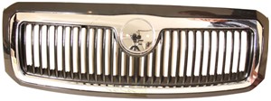 Jäähdyttimen säleikkö, SKODA FABIA I, FABIA Combi I, FABIA Praktik I, FABIA Sedan I, 6Y0 853 661 739, 6Y0 853 678 GRU, 6Y0853668B