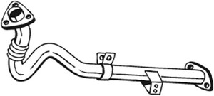 Pakoputki, Edessä, TOYOTA LAND CRUISER, LAND CRUISER Hardtop, 1740154110