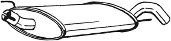Takaäänenvaimentaja BOSAL 233-735