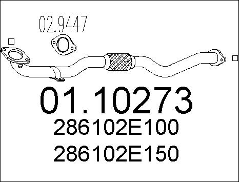 Pakoputki MTS 01.10273