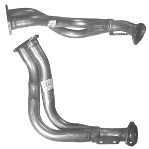 Pakoputki, Edessä, AUDI 80, 80 Avant, CABRIOLET, 8A0253101C, 91114074
