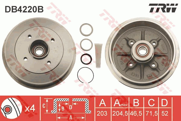 Jarrurumpu TRW DB4220B