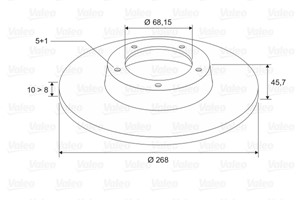 Jarrulevy, Taka-akseli, FORD GALAXY, SEAT ALHAMBRA, VW SHARAN, 1001094, 1023605, 1045995, 1137985, 1526694, 7M0615601A, 7M0615601B, 7M06