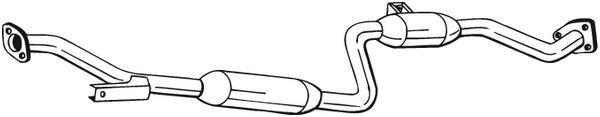 Keskipönttö BOSAL 282-743