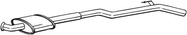 Keskipönttö BOSAL 283-547