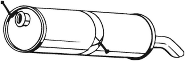 Takaäänenvaimentaja BOSAL 190-605