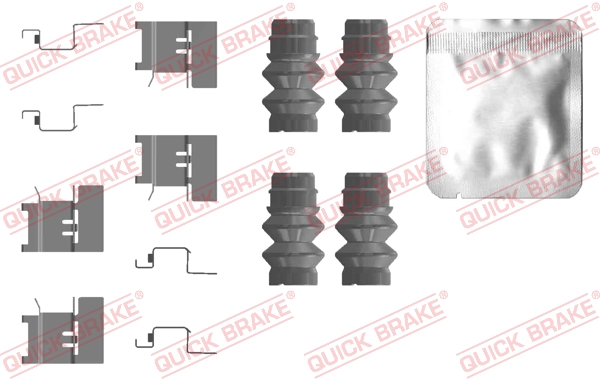 Tarvikesarja, jarrupala QUICK BRAKE 109-0120