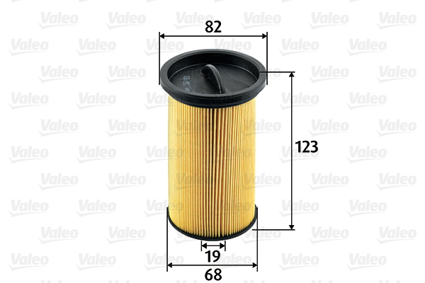 Polttoainesuodatin VALEO 587921